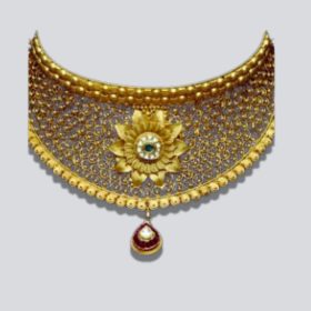 Necklace – 1 Gram Gold Plated
